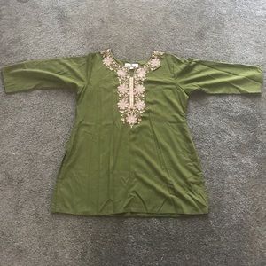 Beautiful Green Tunic